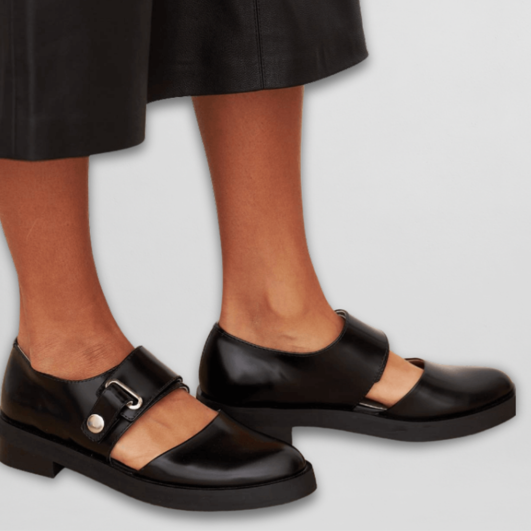 Elegante Leren Mary Jane Schoenen