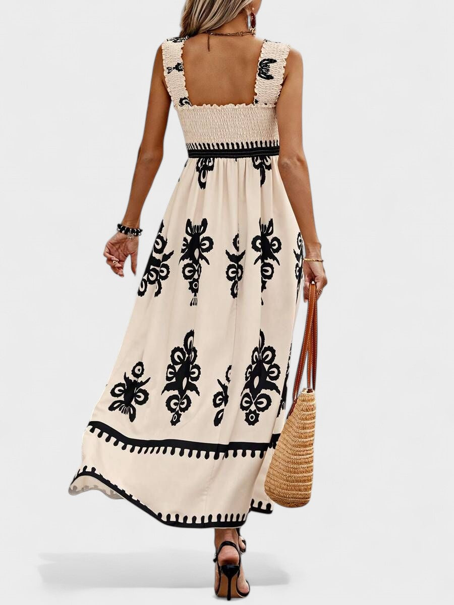 Boho-Chic Maxi Jurk