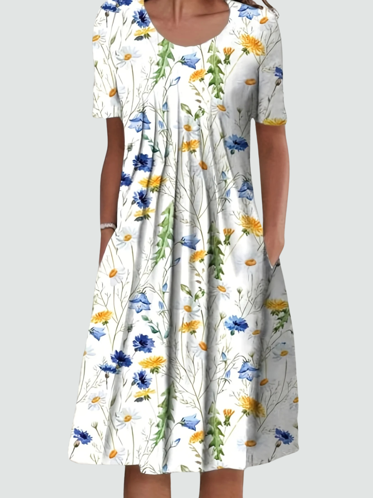 Luchtige Bloemenjurk voor Zomerse Elegantie
