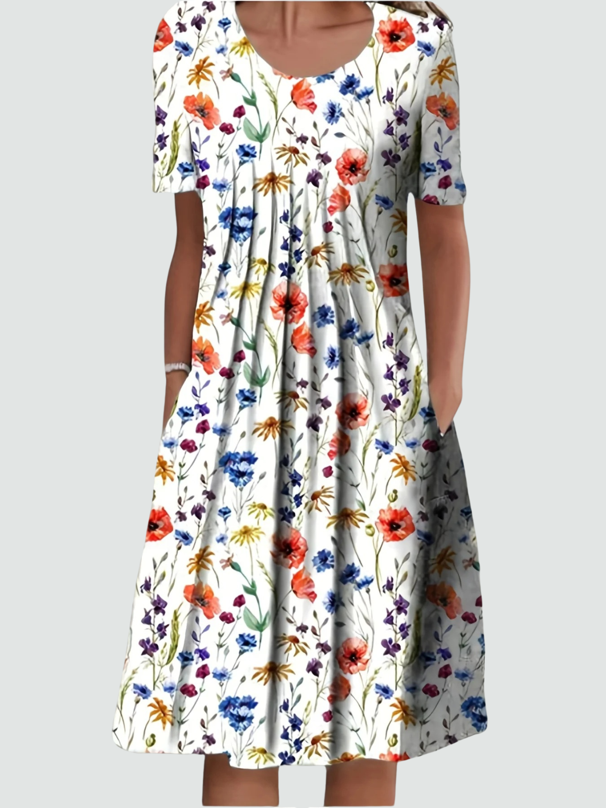 Luchtige Bloemenjurk voor Zomerse Elegantie
