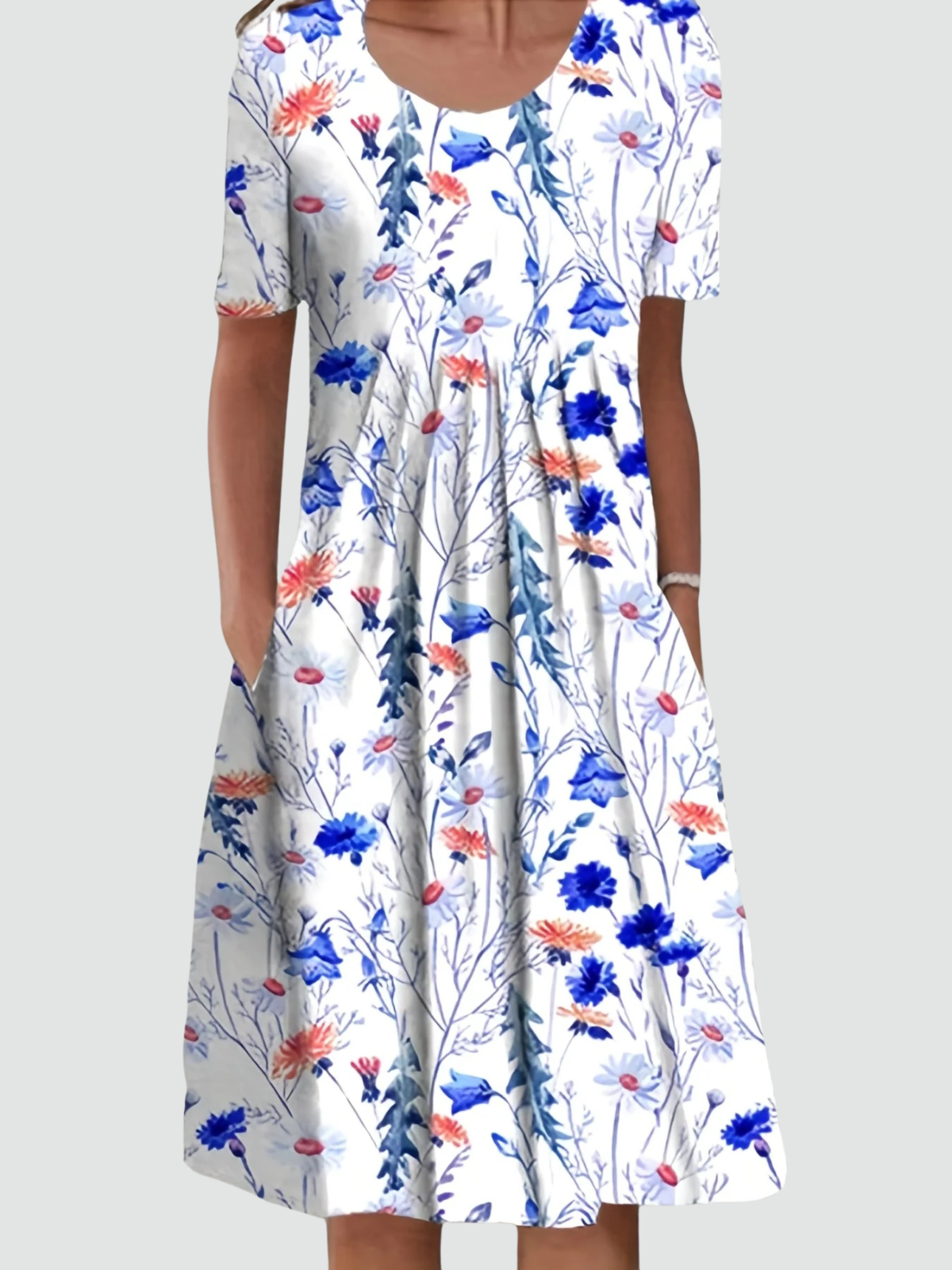 Luchtige Bloemenjurk voor Zomerse Elegantie