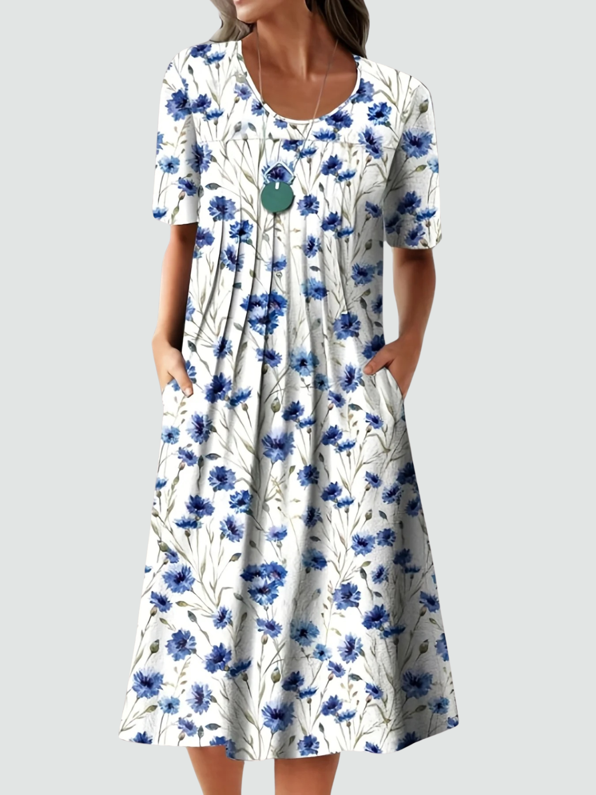 Luchtige Bloemenjurk voor Zomerse Elegantie