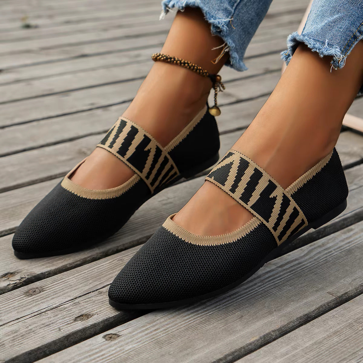 Verkoelende Mesh Ballerina's