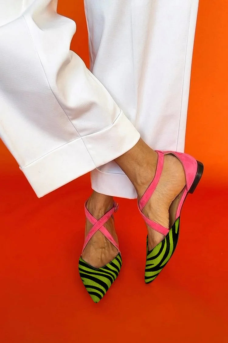 Zebra-Luxe Ballerina