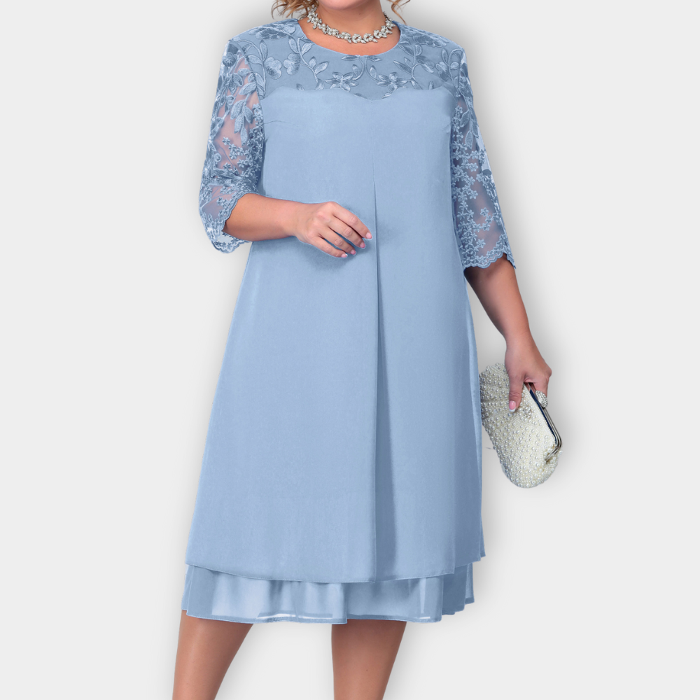 Elegante Plus-size Gala-jurk