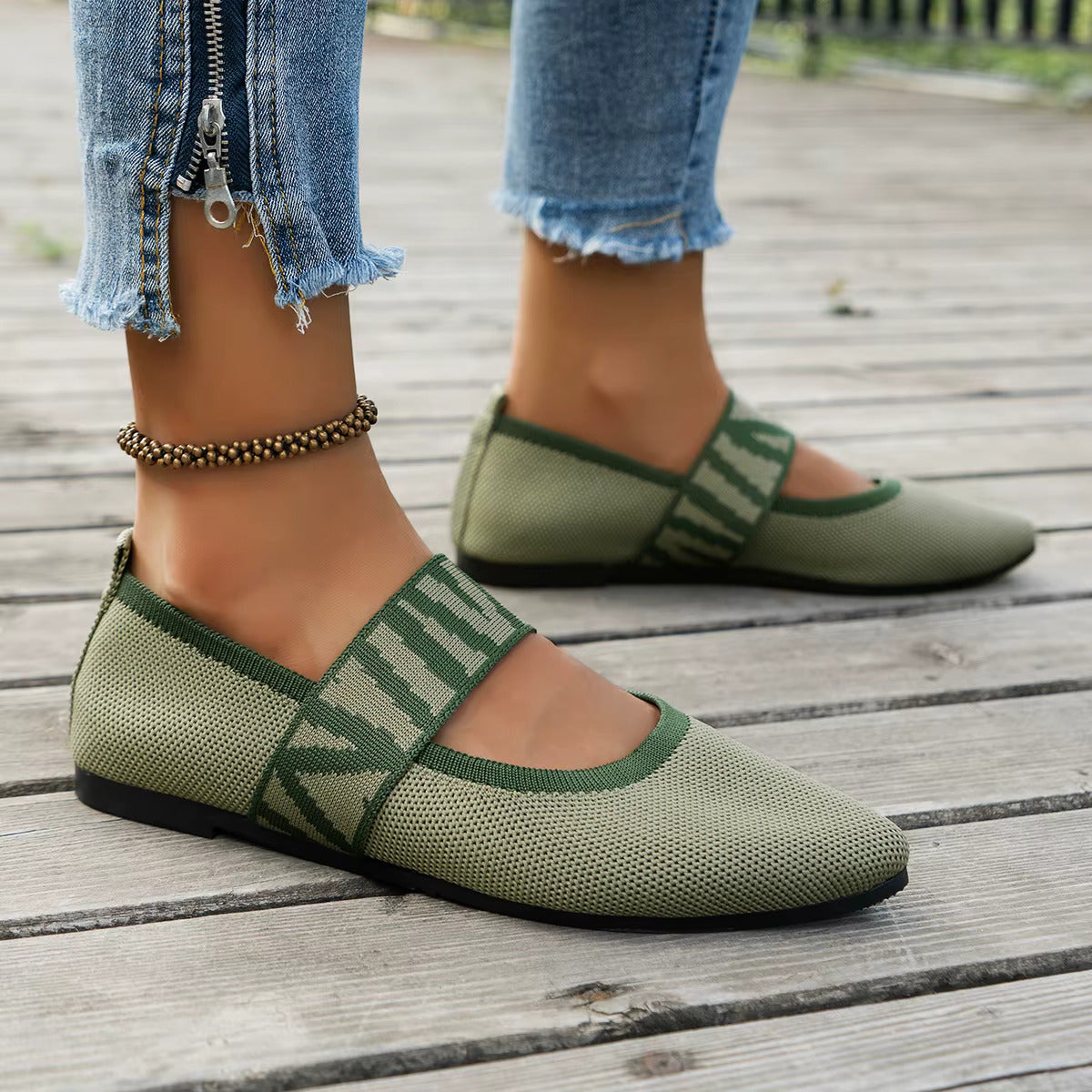 Verkoelende Mesh Ballerina's