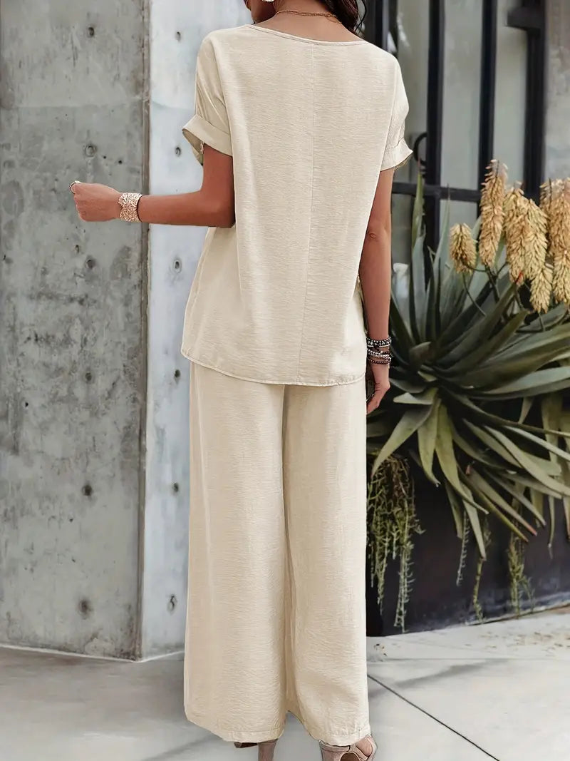 Reisvriendelijk Blouse-Set