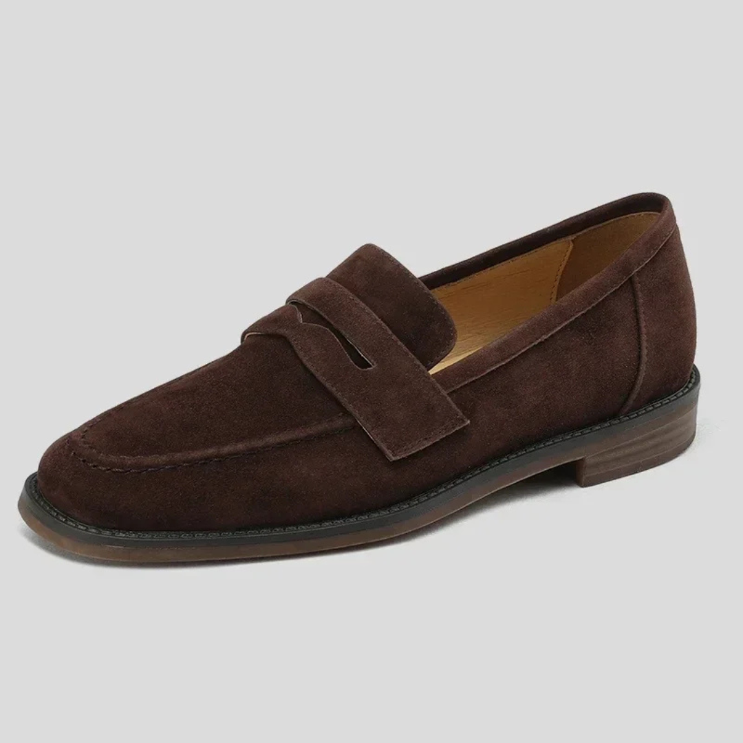 Elegante Leder Mokassins