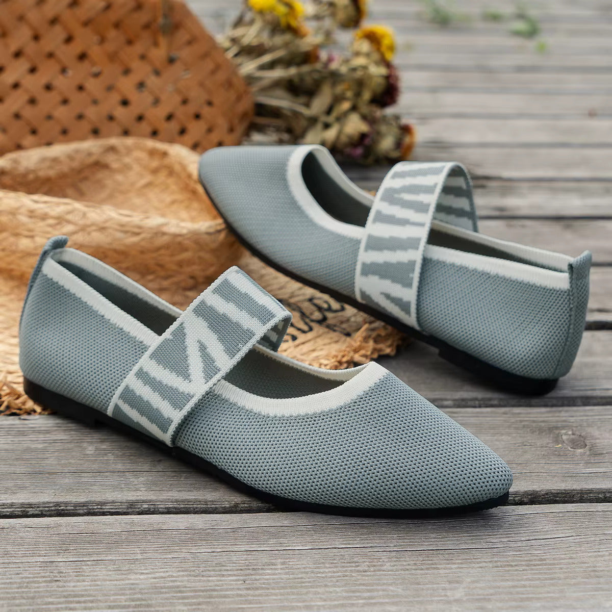 Verkoelende Mesh Ballerina's