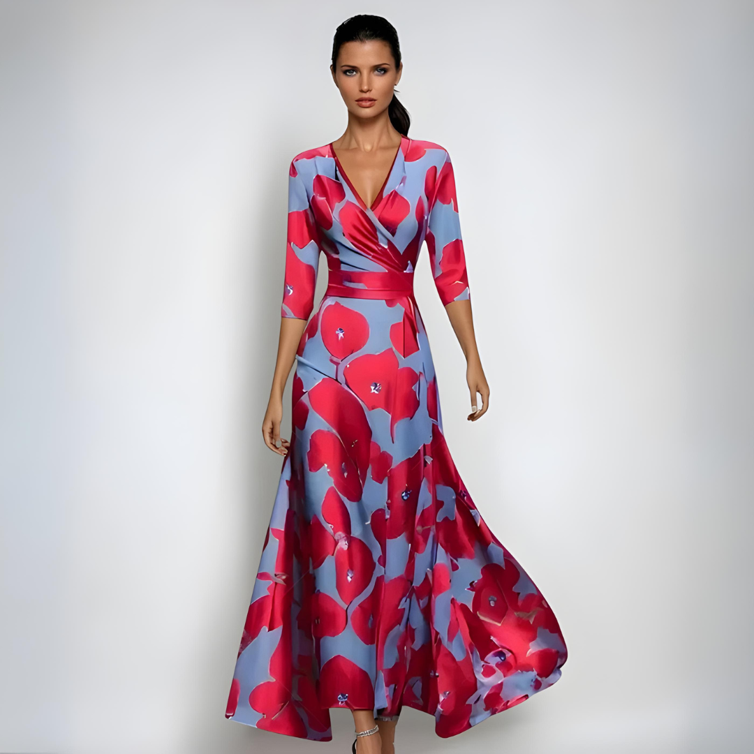 Floral-Elegance Dress