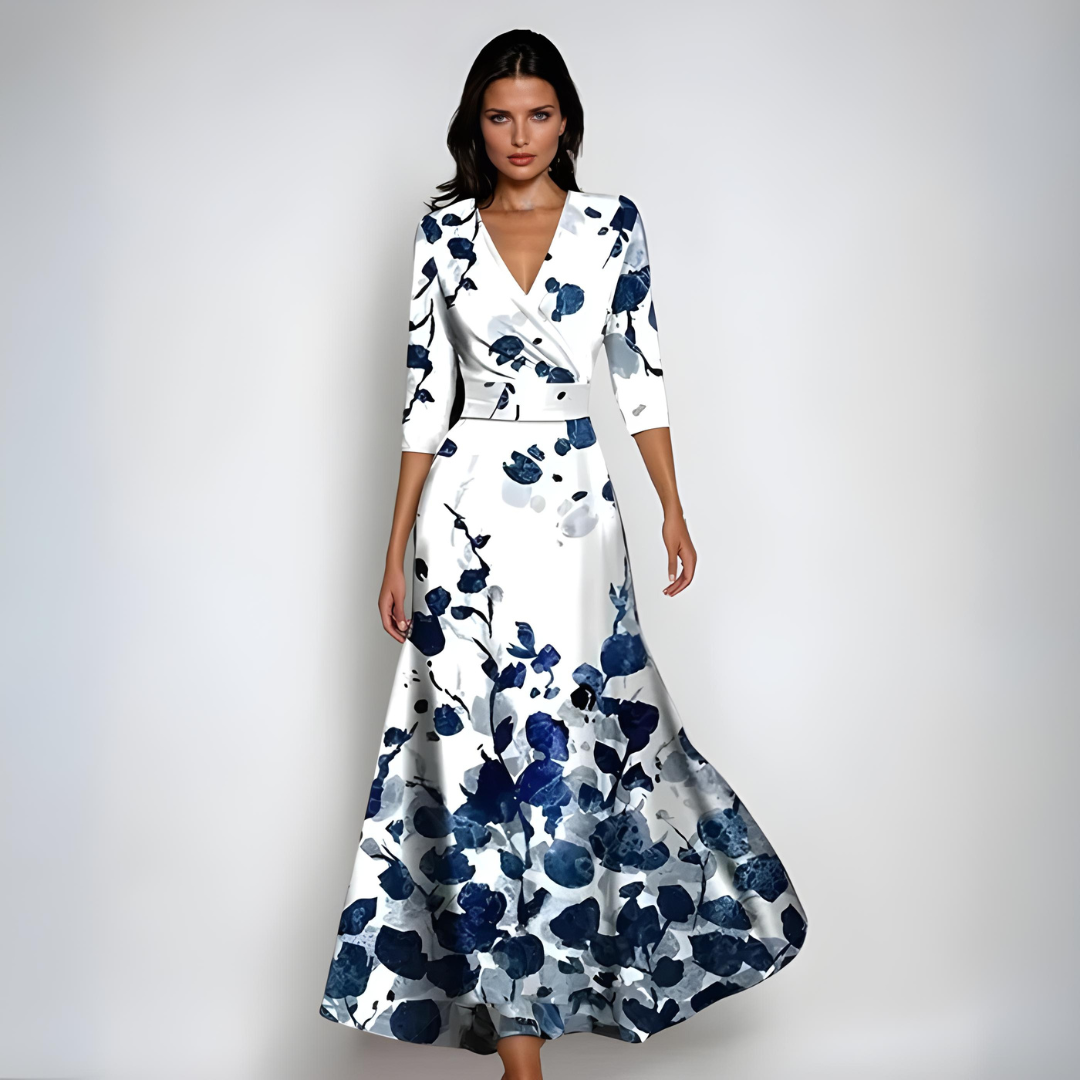 Floral-Elegance Dress