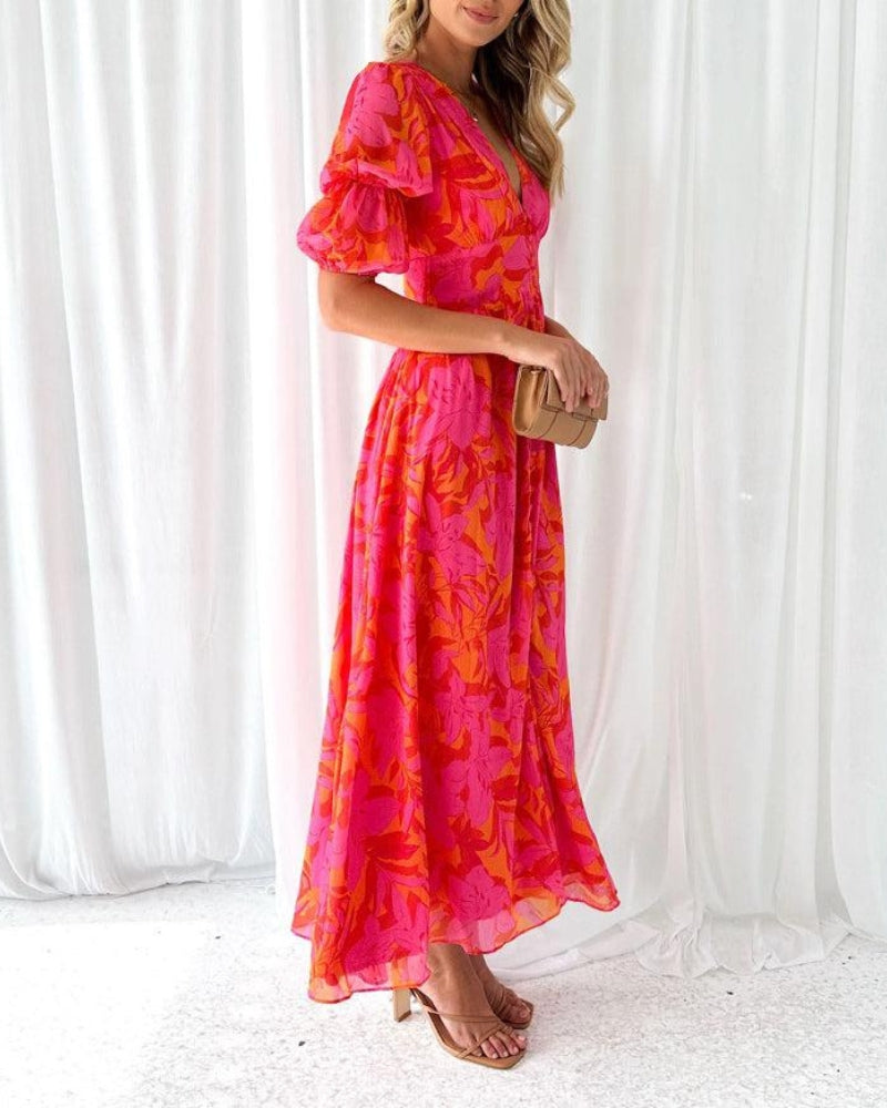 Roze Elegantie Jurk