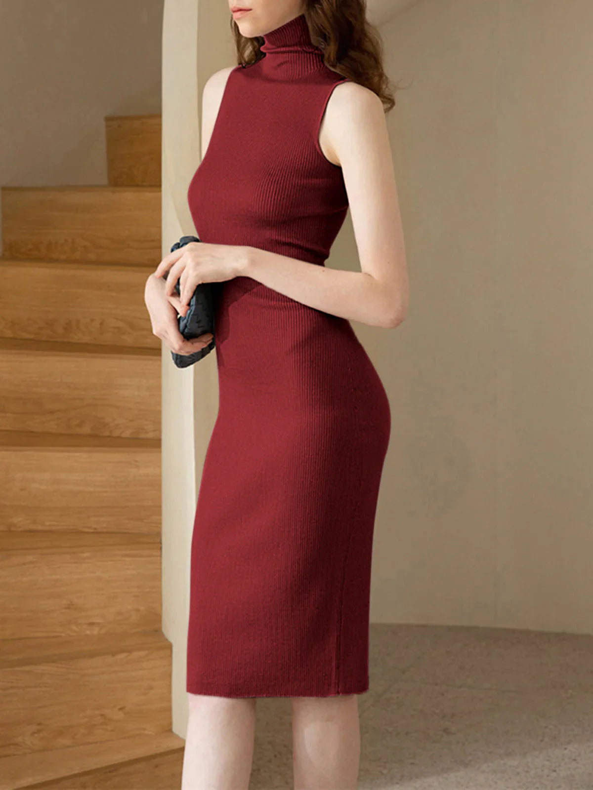 Elegante Sweaterjurk voor Tijdloze Warmte