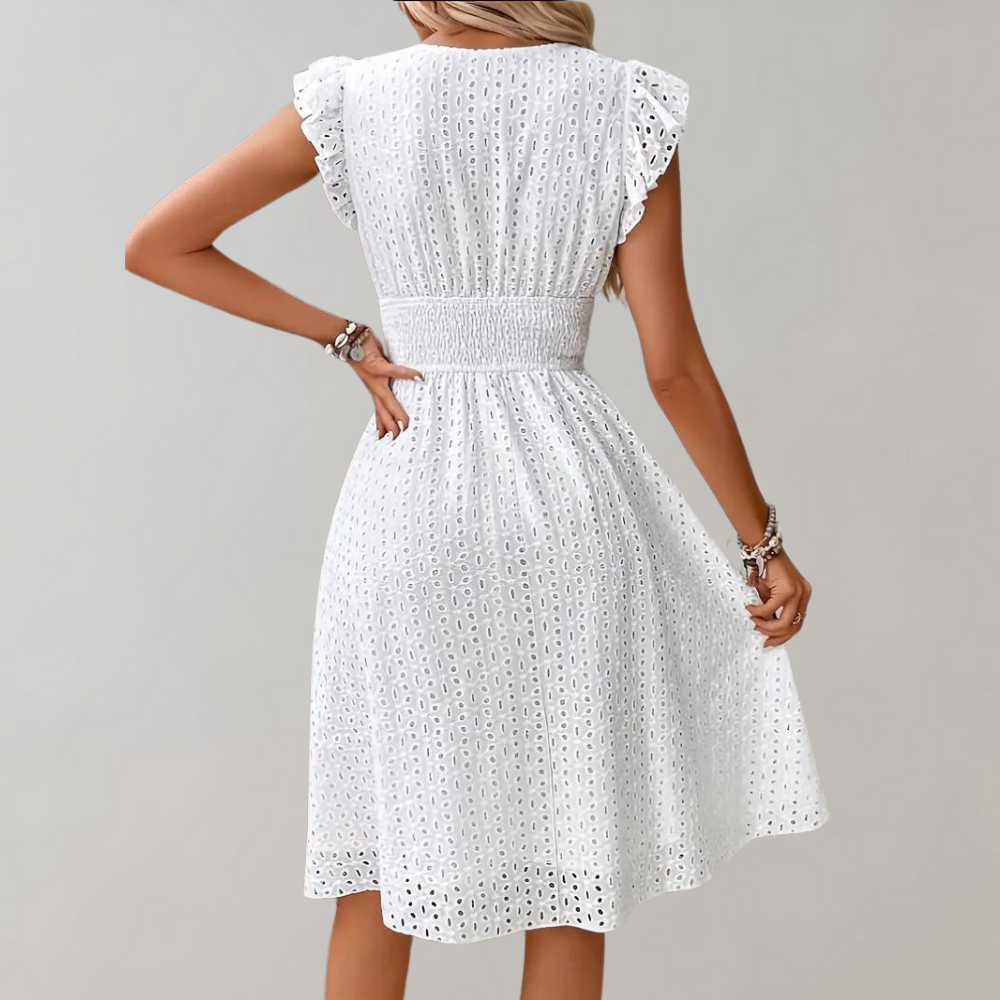 Ruche-Summerdress-Elegance