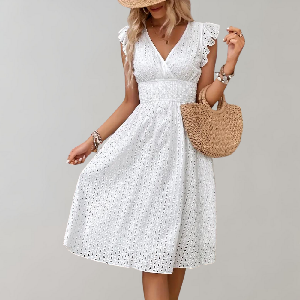 Ruche-Summerdress-Elegance