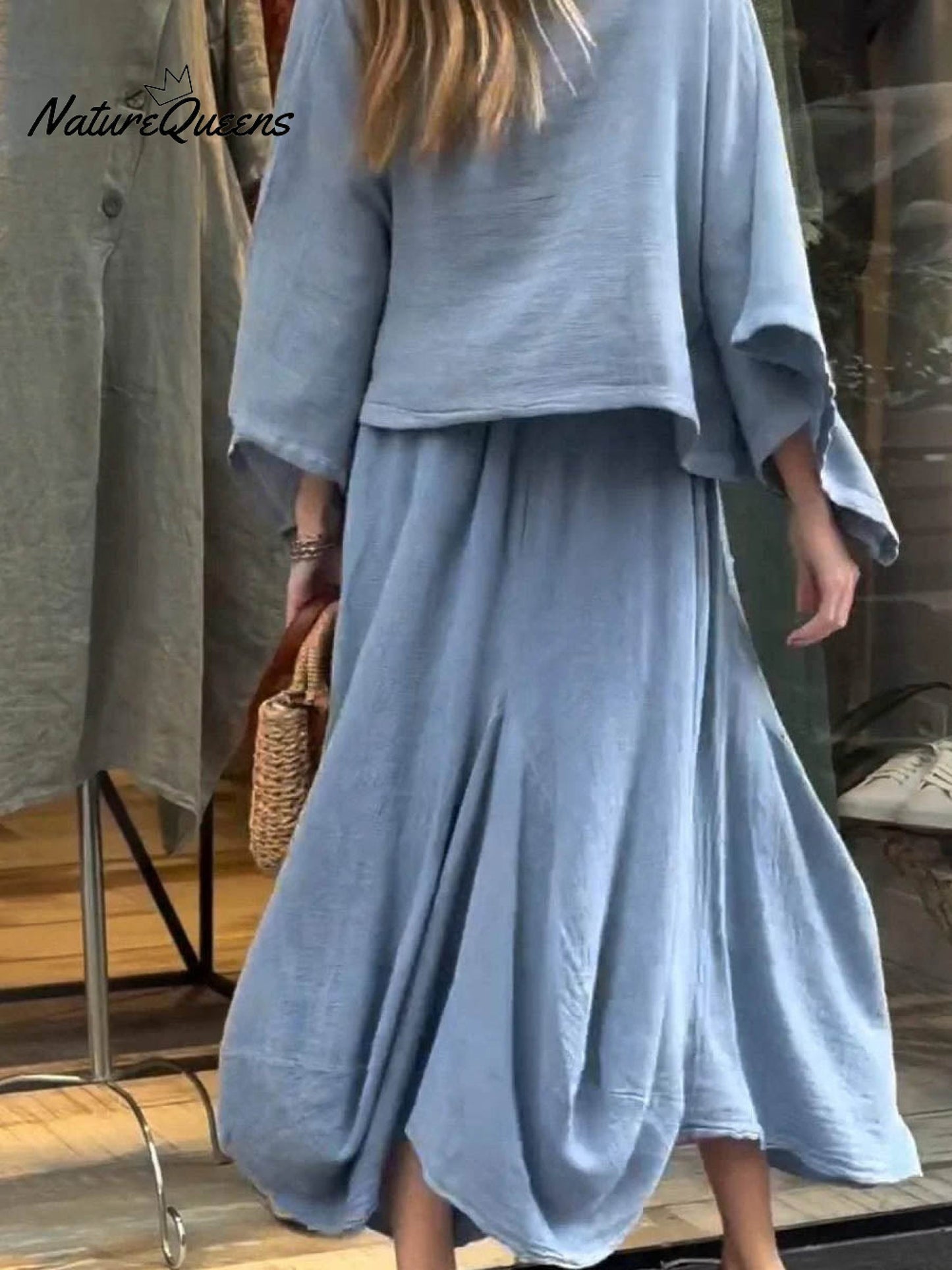 Elegante Casual-Tweedelige Jurk