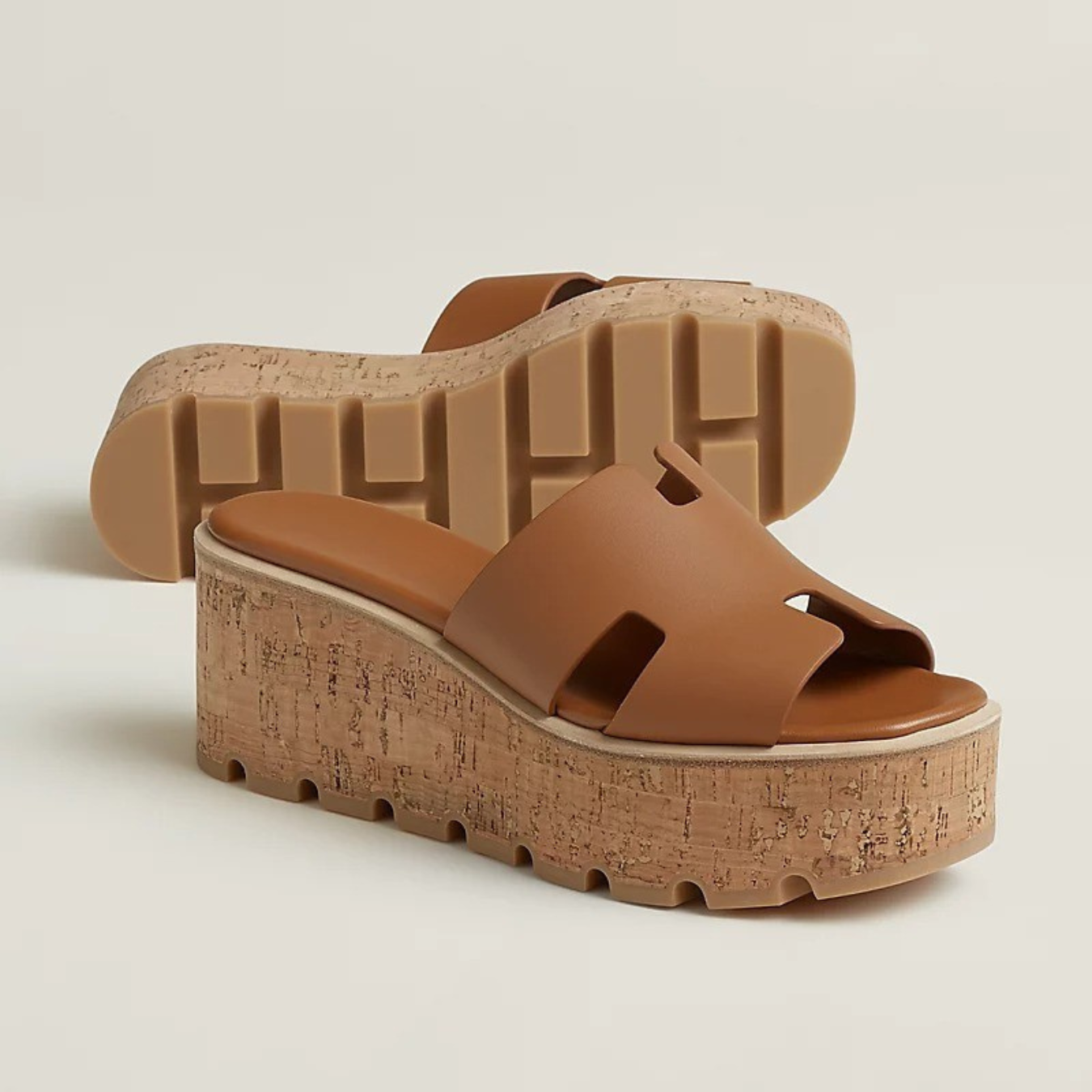 Vegan Comfort Platform Sandalen
