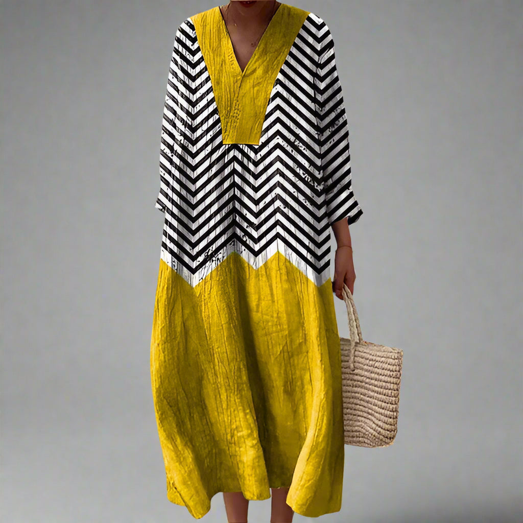 Elegant Geometric Dress