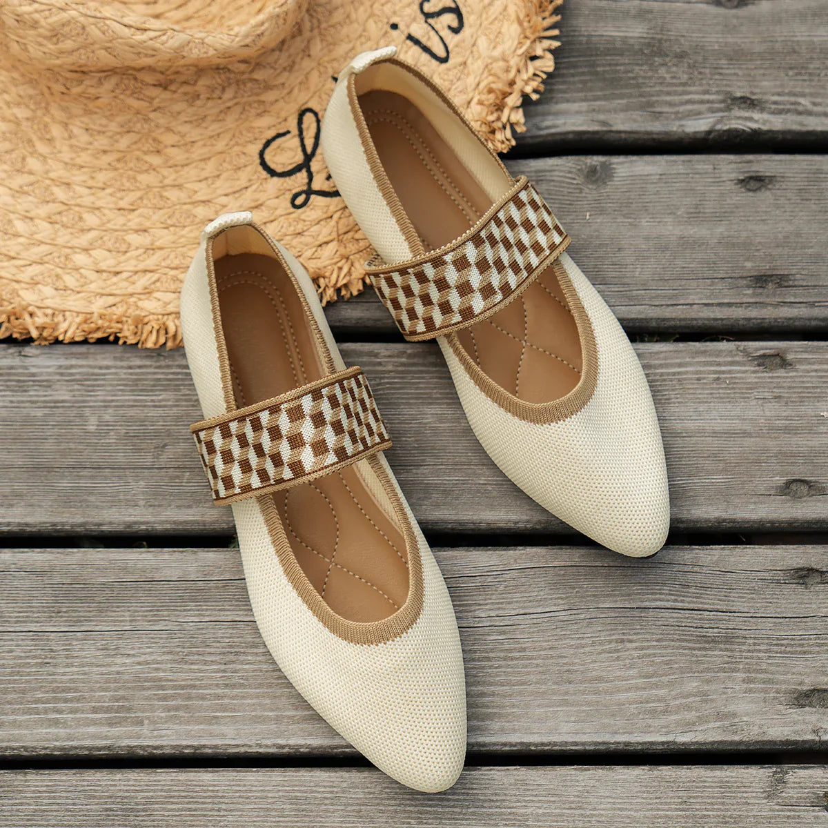 Verkoelende Mesh Ballerina's
