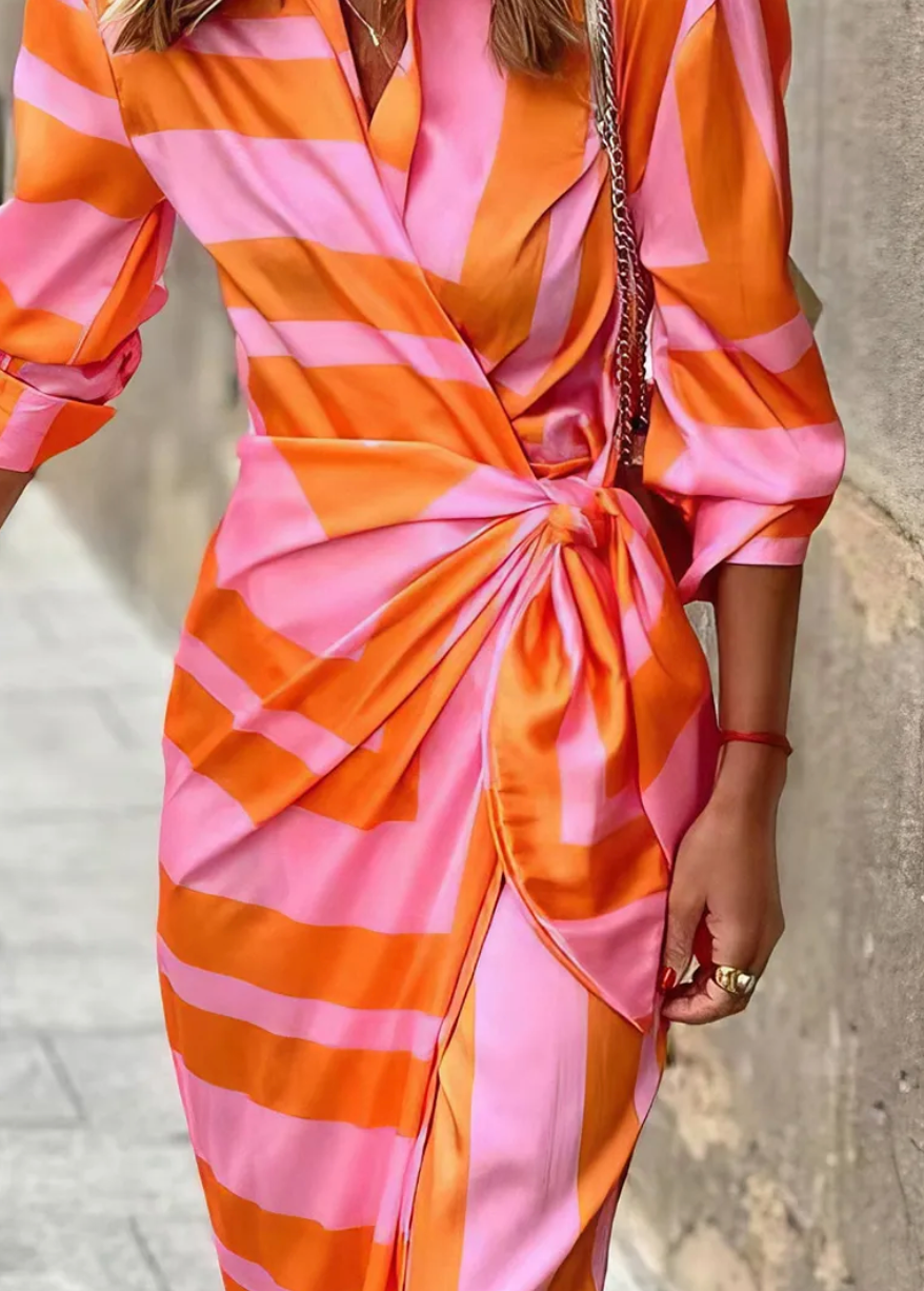 Elegante Wikkeljurk Amira