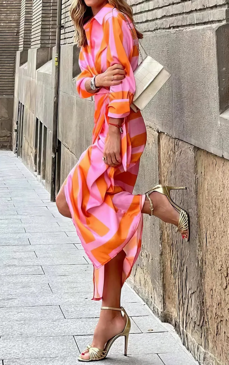 Elegante Wikkeljurk Amira