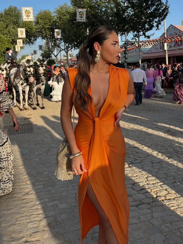 Elegante Plisseekleed Moriah