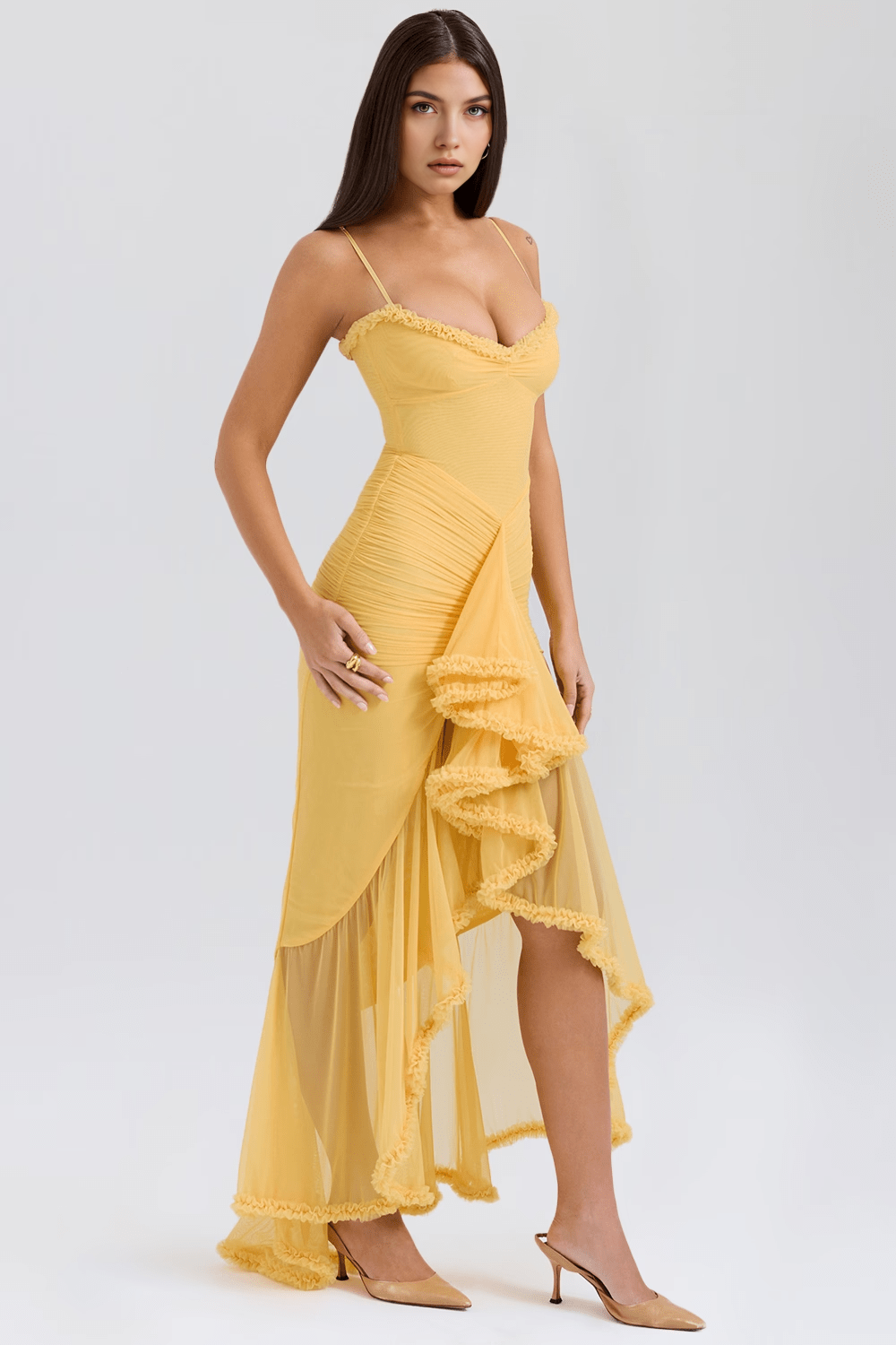 Elegante Ruffles voor Sprankelende Feesten
