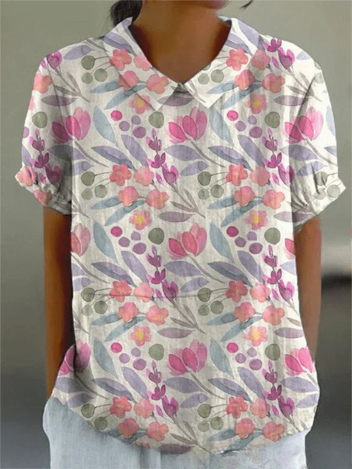 Comfort-Bloom Blouse