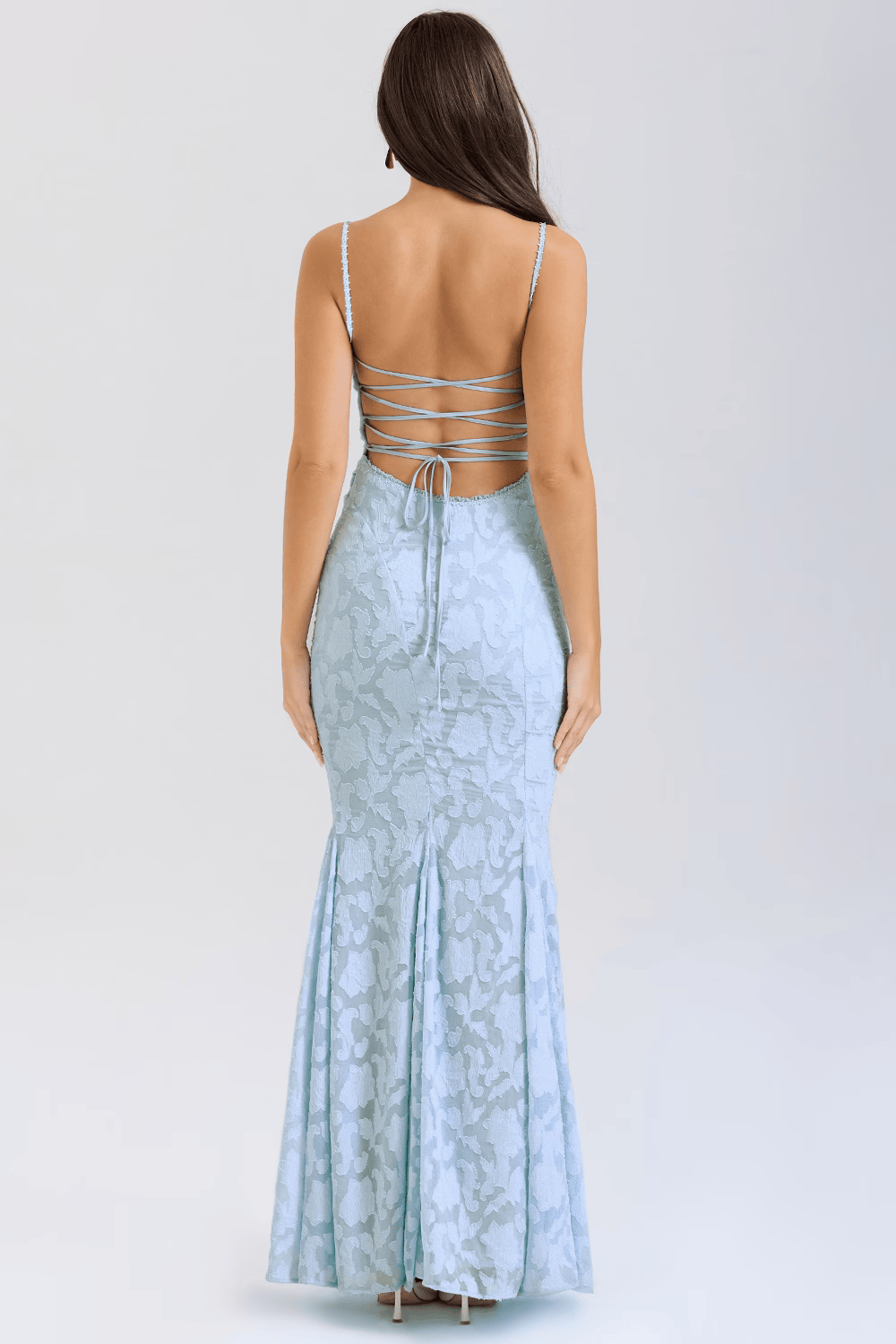 IJsblauwe Elegantie Gala Jurk