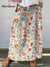 Comfort-fit Bloemenprint Jurk
