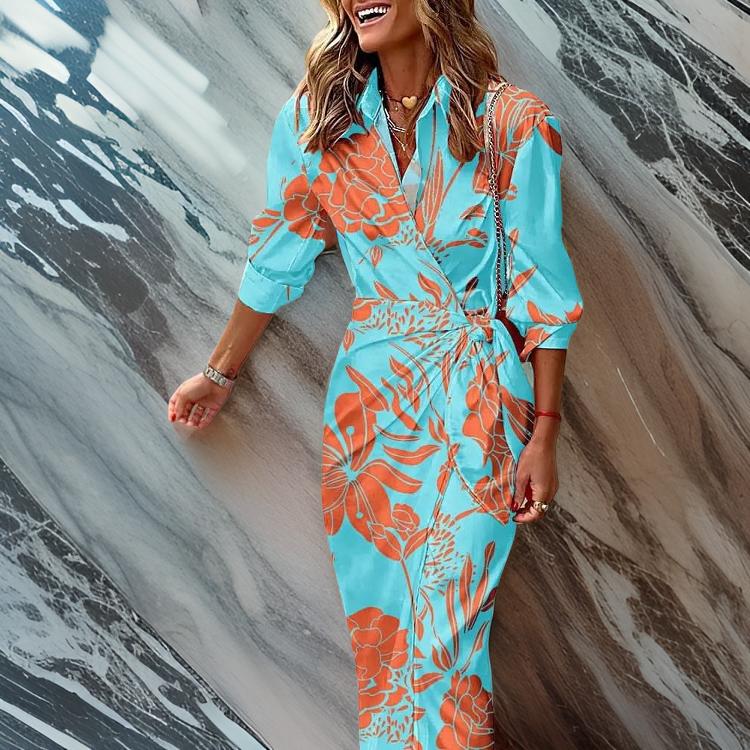 Elegante Wikkeljurk Amira