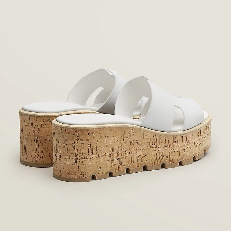 Vegan Comfort Platform Sandalen