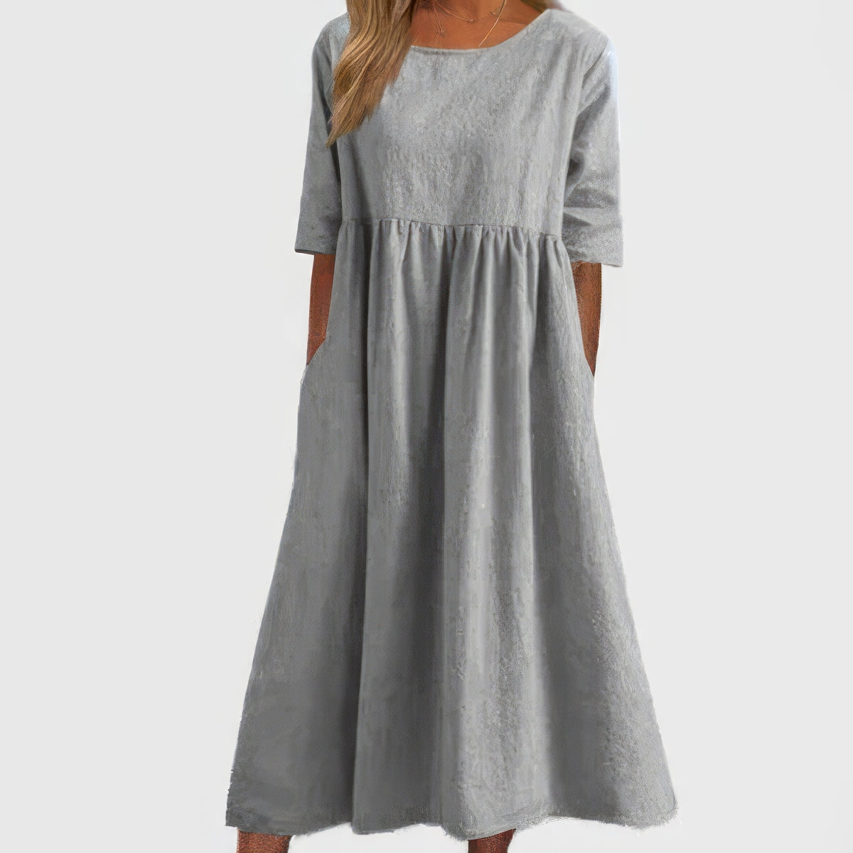 Elegant en comfortabel A-lijn Jurk