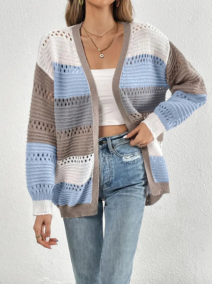 Flatterende V-Hals Cardigan