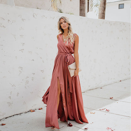 Luxueus Lang Modedress