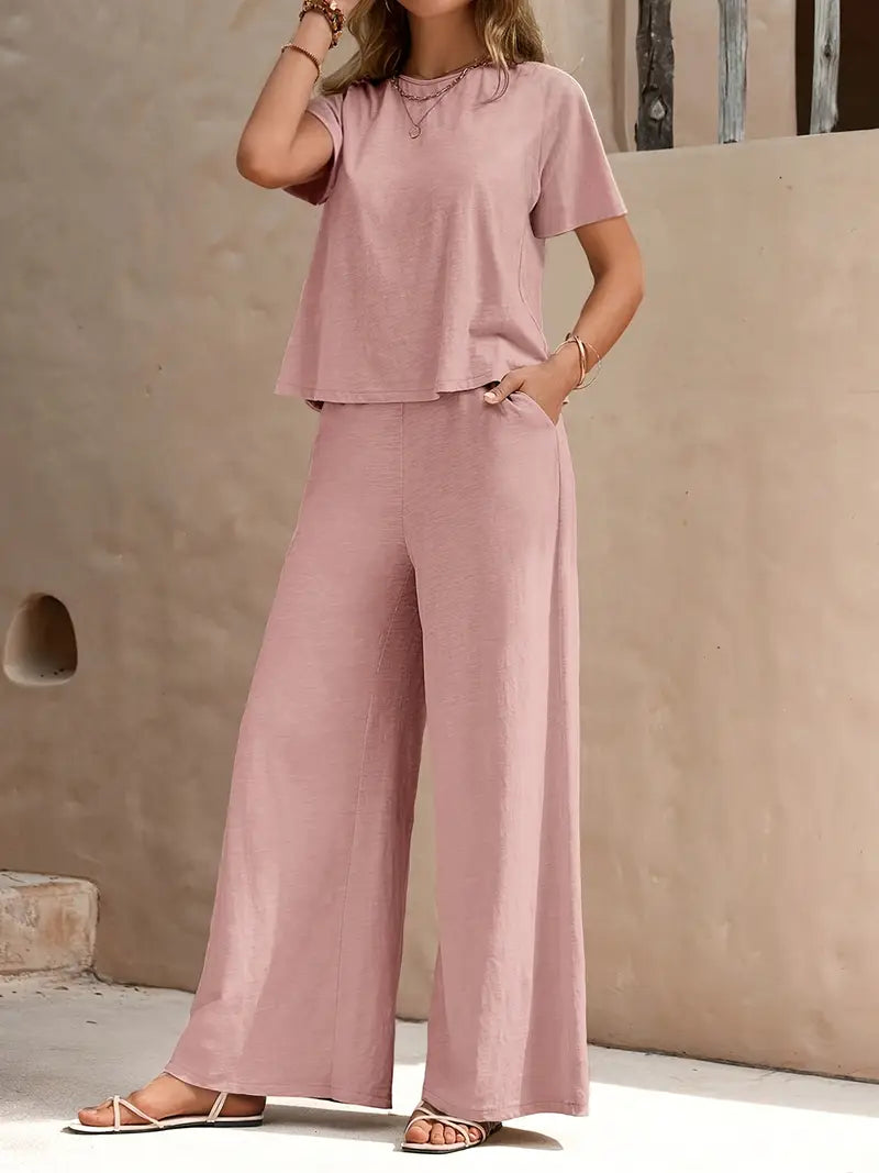 Comfort-Stretch Sweater-Set
