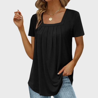 Breezy Elegance Summer Blouse