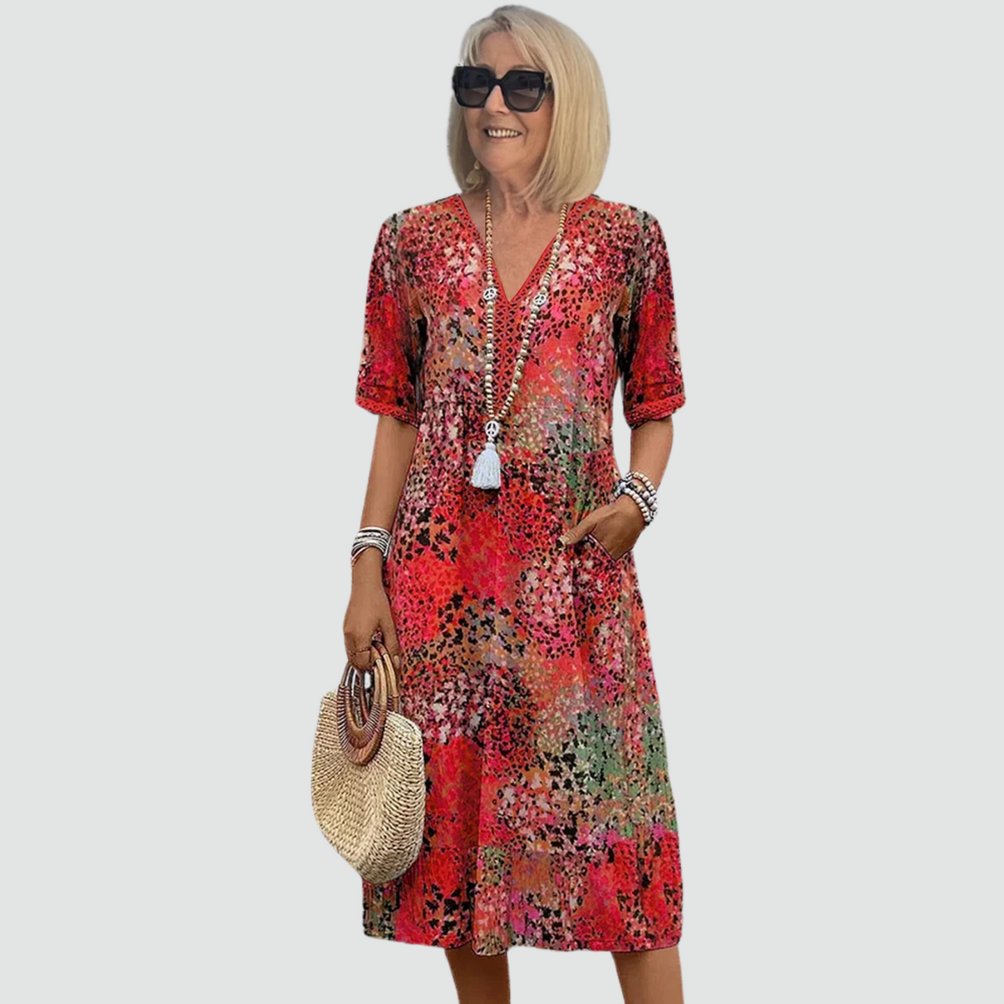 Elegante Midi Jurk voor elke gelegenheid