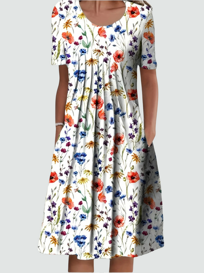 Luchtige Bloemenjurk voor Zomerse Elegantie