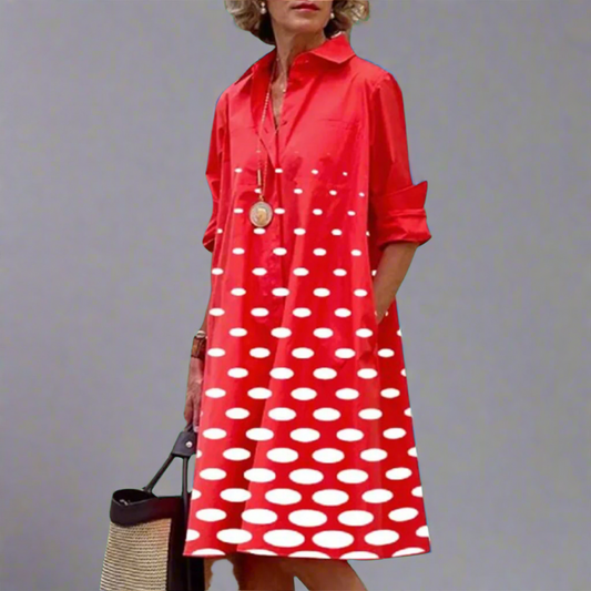 Luxe Comfort Midi Jurk