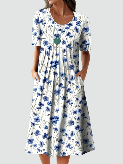 Luchtige Bloemenjurk voor Zomerse Elegantie
