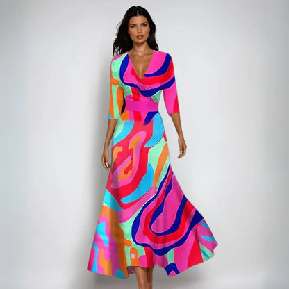 Floral-Elegance Dress