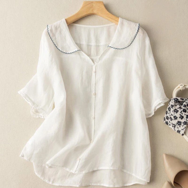 Featherlight Blouse Elegance