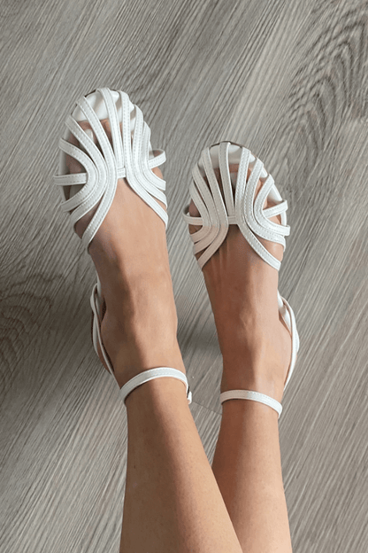 Elegante Gevlochten Sandalen