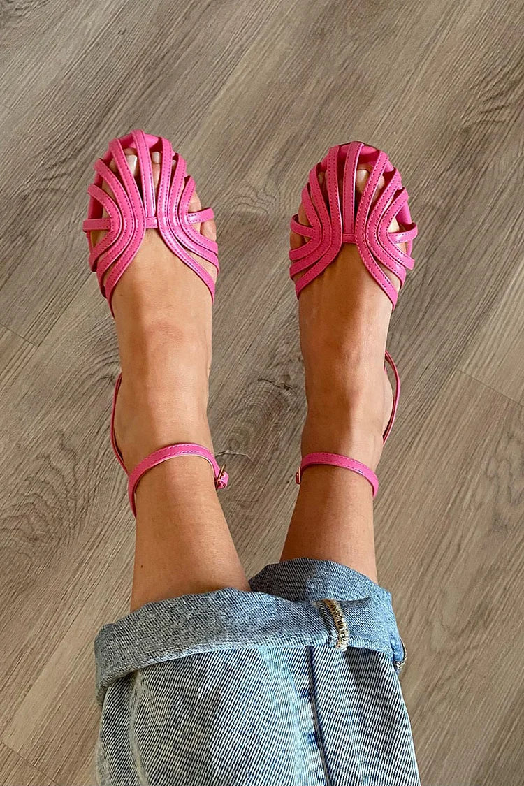 Elegante Gevlochten Sandalen