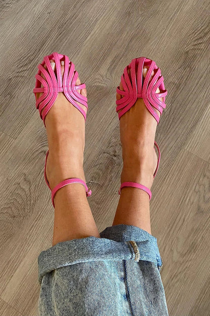 Elegante Gevlochten Sandalen