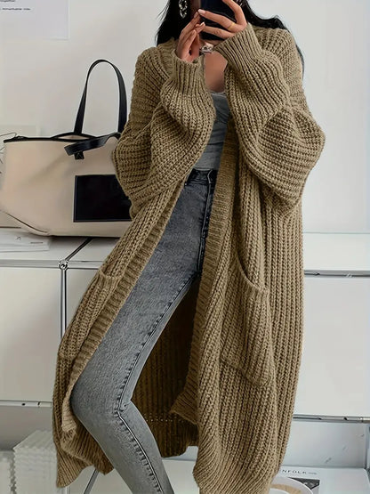 Figuur-Flatterend Lang Vest