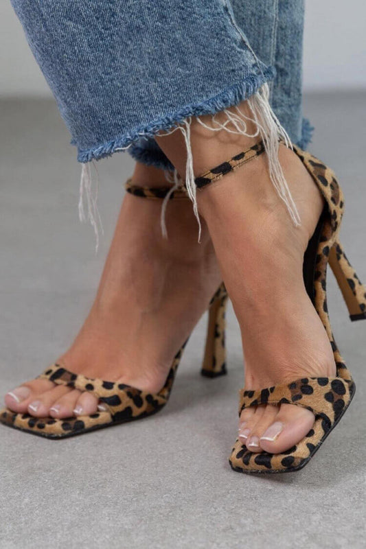 Elegant Dierenprint Sandalen