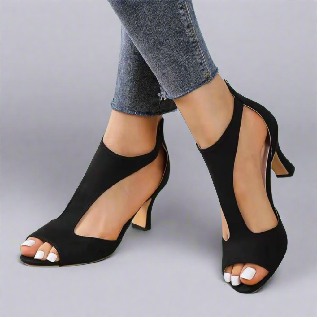Aurora Elegantie Open Toe Sandalen
