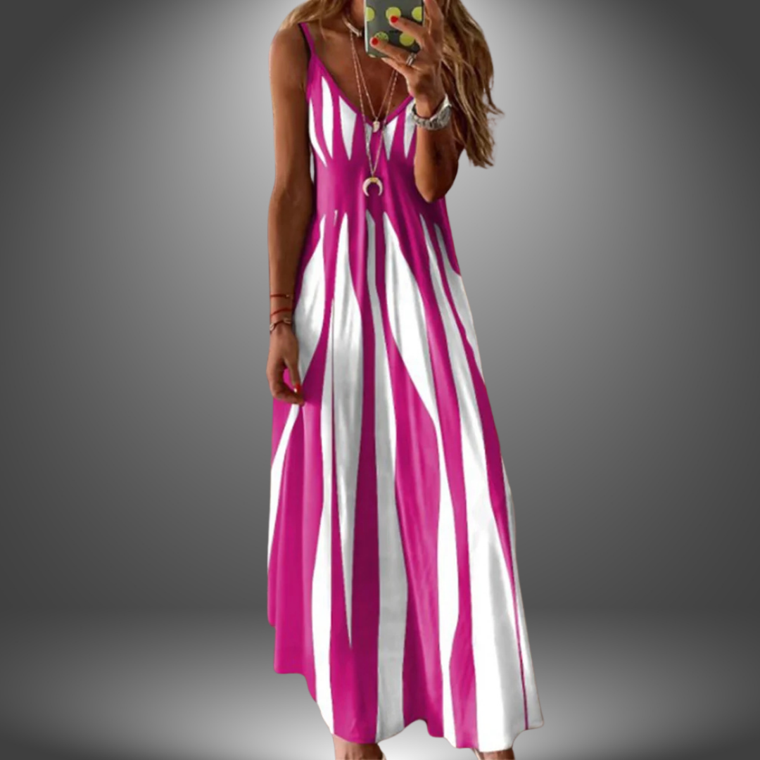 Zomerse Vloeiende Elegantie Jurk